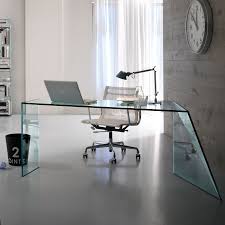 Designer Glass Desk Interior Design Ideas