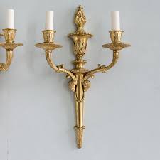 Browse a variety of styles including plug in and candle sconces. Louis Xvi Style Gilt Bronze Wall Sconces Lassco England S Prime Resource For Architectural Antiques Salvage Curiosities