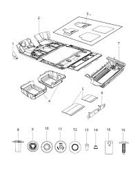 1yy39dx9aa genuine mopar clip carpet