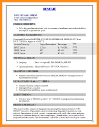 Resume Sample For Fresher Electrical Engineer   Templates  