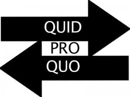 Image result for images for Quid Pro Quo