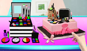 cosmetic box cake maker 3d makeup cake