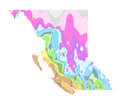 British Columbia Interactive Plant Hardiness Zone Map