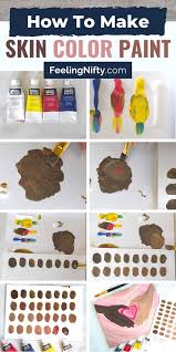 How To How To Make Skin Color Paint In