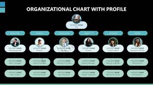 Free Organizational Chart With Profile Pslides