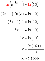 Solving Exponential Equations Using