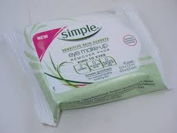 simple eye make up remover pads review