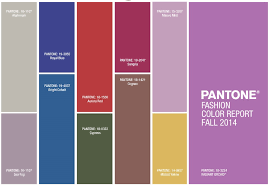 Pantone Color Chart For 2014 2015