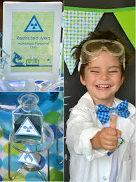 mad scientist science birthday party
