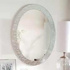 this oval frame less bathroom vanity