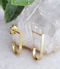 whole gold hook bar studs by sosie