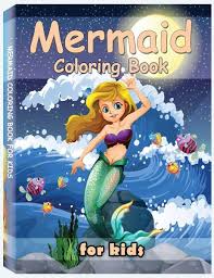 50 strange seafolk to color in from artist rosalarian! Mermaid Coloring Book For Kids Von Pro Rfza Englisches Buch Bucher De