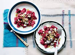 beets with goat cheese nigella seeds