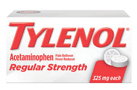 regular strength tylenol for headache