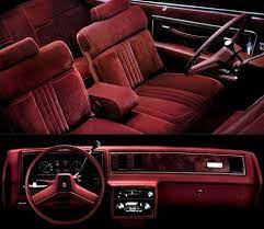 Chevy Monte Carlo Interior Classic