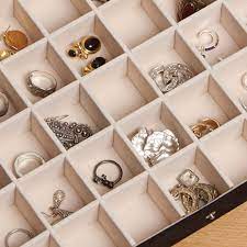 co cameron plush fabric jewelry box