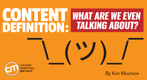 content definition in marketing