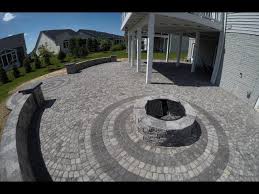 Paver Patio With Fire Pit Using Only