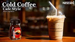 nescafe cold coffee cafe style cold