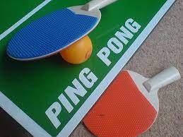 table tennis and ping pong