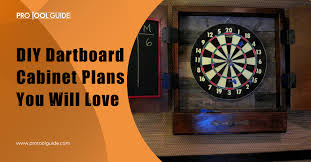 8 diy dartboard cabinet plans you will