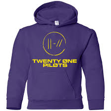 Logo 21 Pilots Youth Kids Pullover Hoodie The Geek Gifts