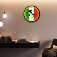 Led Light Wall Clock Battery Operated