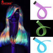 The rich color skews a little purple, but still very much reads bold, bright pink. Leeons 50cm Rainbow Colors One Clip In Hair Extensions Straight Long Synthetic For Women Hair Piece Blue Pink Purple Red 12g Pcs Leather Bag