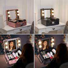 beauty salon studio makeup case led