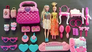 cute barbie dolls asmr miniature toys
