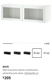 Ikea Besta Wall Mounted Cabinet