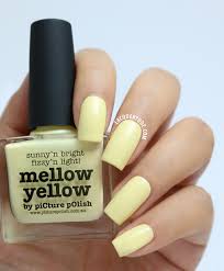 Picture Polish Swatches Mellow Yellow Malt Teaser Flirt Sunset Fall Nail Art Lacquertude