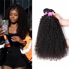 Knky Curly Bundles Brazilian Hair Weave Sew In Bundles 3 Bundles Deal 28 30  Inch Long 100 Human Hair For Black Women On Sale