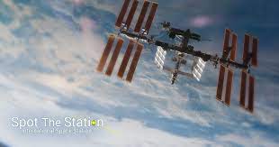 iss sightings over your city spot the