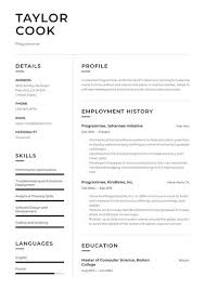 Free and downloadable resume templates for popular industries and job titles of various styles and creative layouts. Basic Or Simple Resume Templates Word Pdf Download For Free