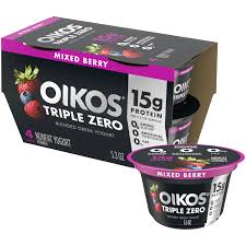 mixed berry nonfat greek yogurt pack