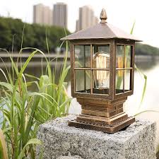 Classic Lantern Post Lighting 1 Bulb