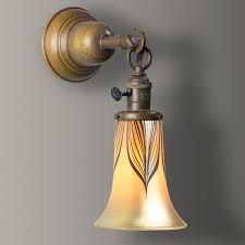 Solid Brass Interior Wall Sconce With
