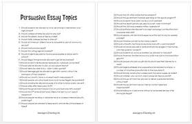 butelka org persuasive essay topics for high school business     Great argumentative essay topics
