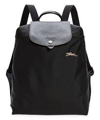 longch black le pliage backpack