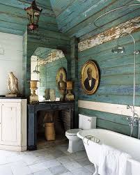 Rustic Bathroom Wall Decor Turquoise