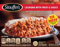 stouffer s lasagna with meat sauce