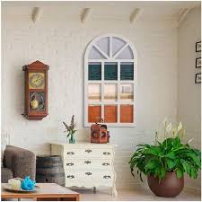 White Window Frame Wall Decor Rustic