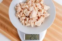 What does 2 chicken breasts weigh?