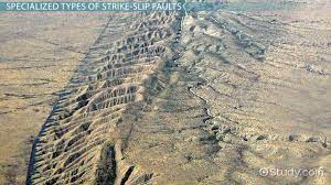 strike slip fault definition types