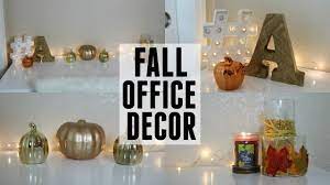 decorate with me fall office decor
