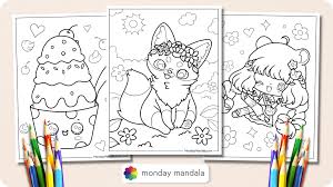 50 cute coloring pages free pdf