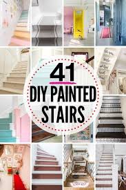 40 Amazing Diy Painted Stairs Projects