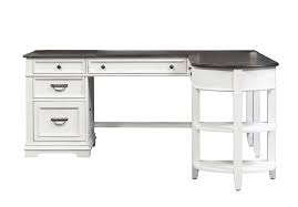 L shape white desk — perfect quality and affiordable prices on joom. Allyson Park L Shaped Desk In Wirebrushed White Finish By Liberty Furniture 417 Hoj D