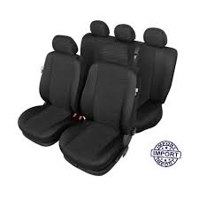 Car Seat Covers Black Polish Venture